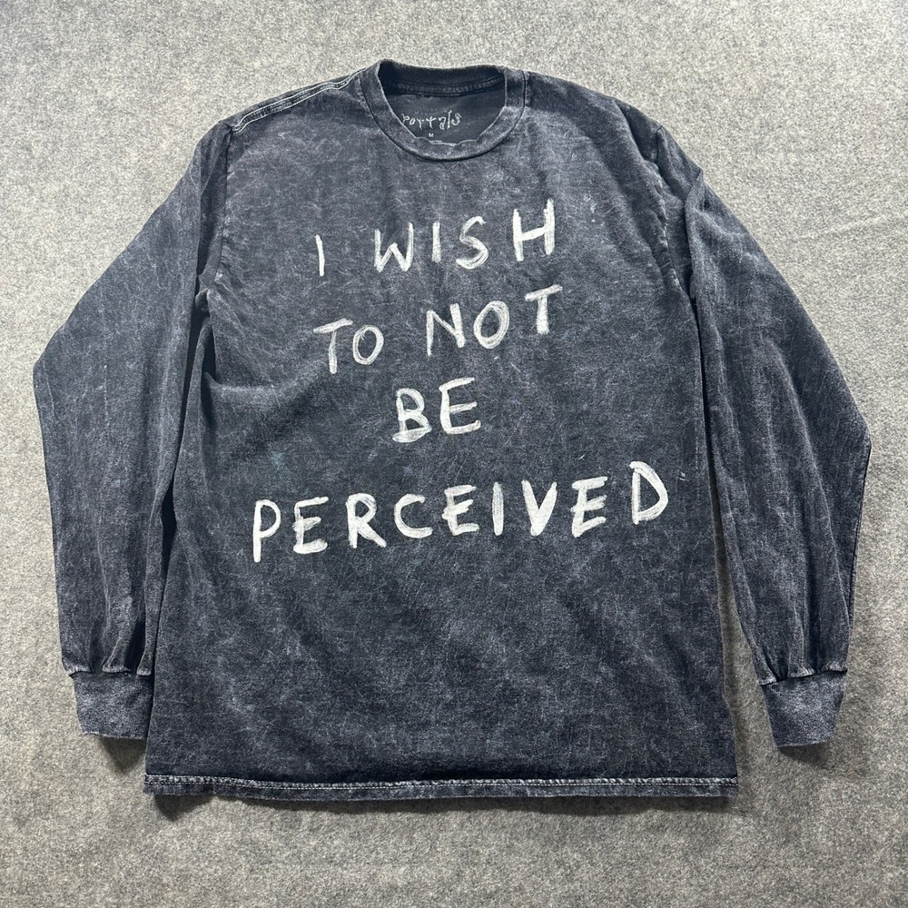 Melanie Martinez Portals Long Sleeve Shirt M Black I Wish To Not Be Perceived‎